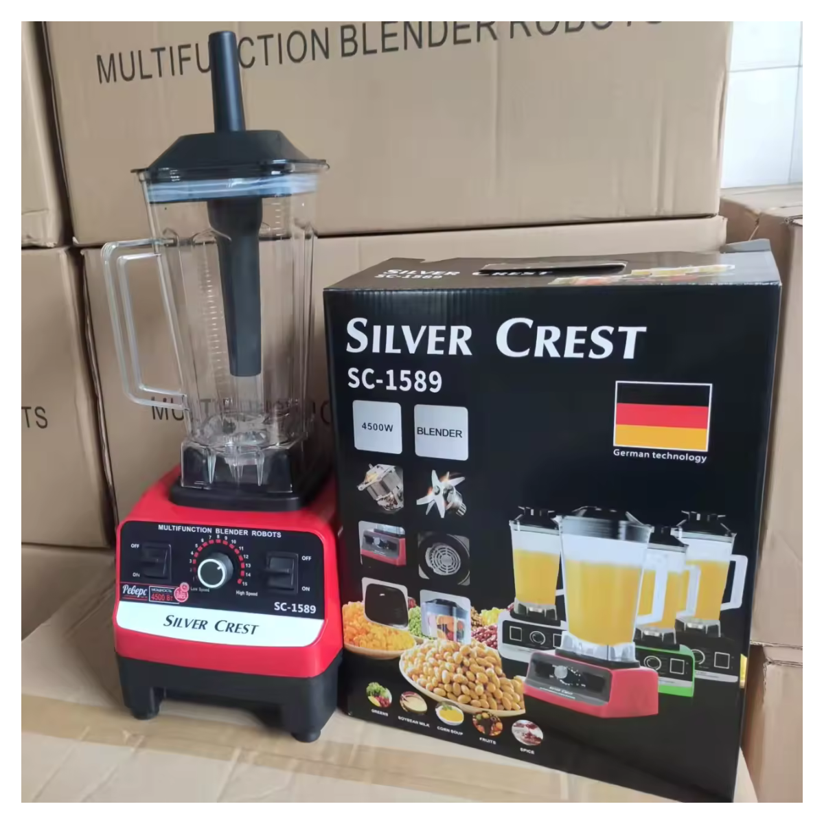 🌀LICUADORA INDUSTRIAL Silver Crest™ 2L💪