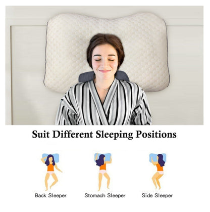 PACK 2 UNIDADES CerviCare®🐑 Almohada Ortopedica Para La Cervical😴💭🐑