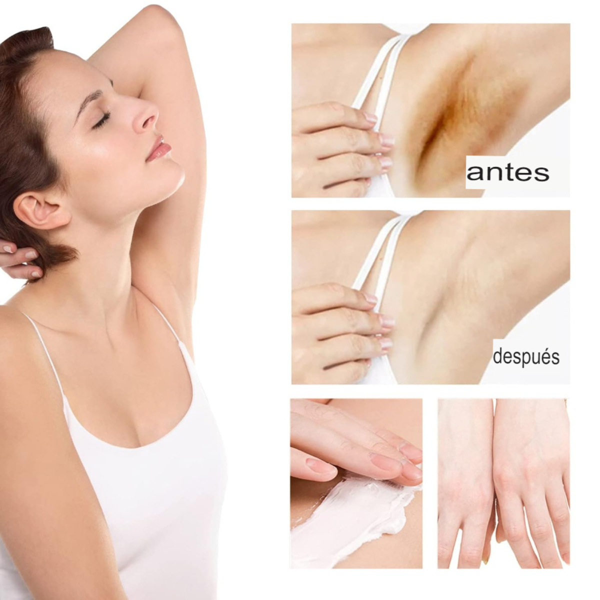 PROMO- 2Unds Crema Blanqueadora® Aclarante Piel y Más!!
