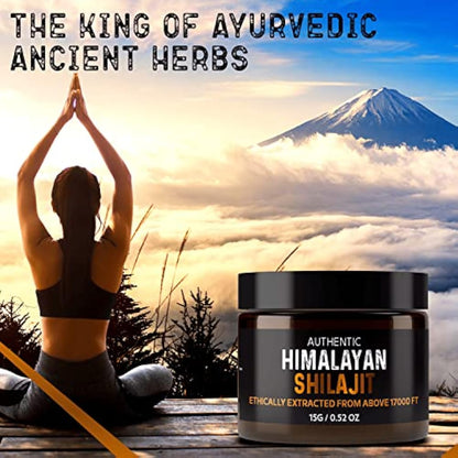 Shilajit 100% Resina Pura🗻 - El Secreto Milenario para una Energía y Bienestar Inigualable💪