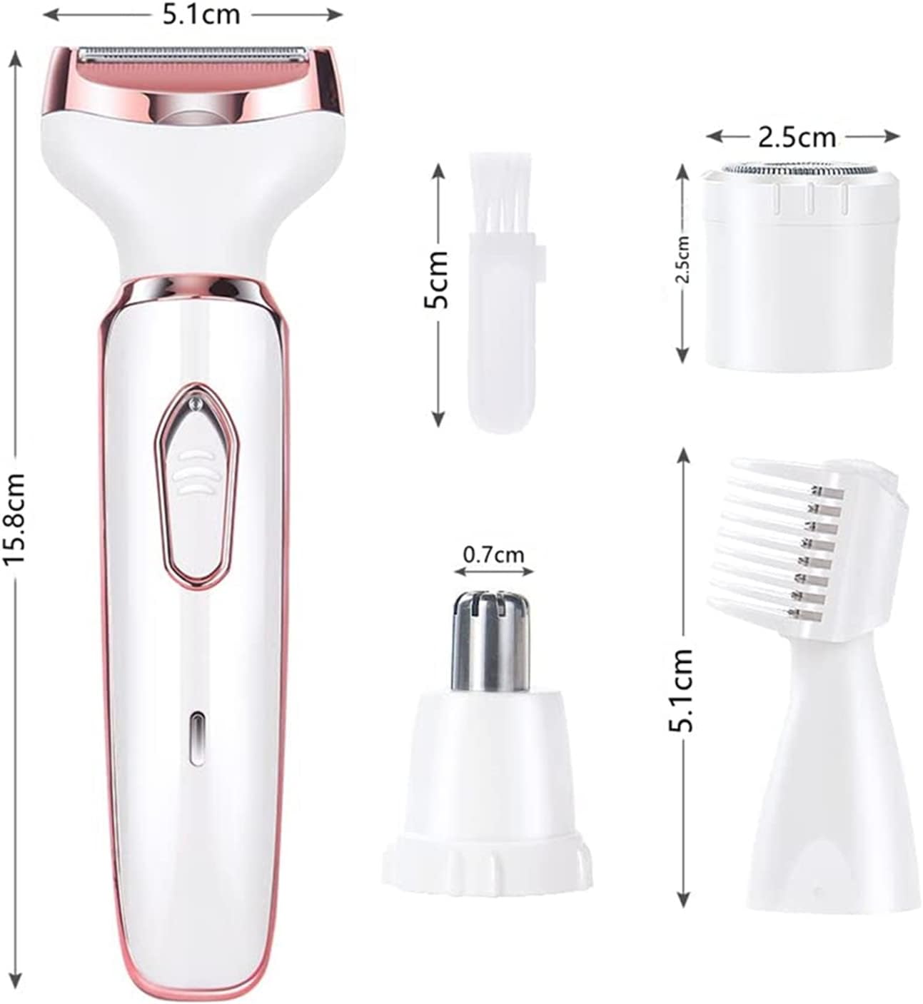 Máquina depiladora 4 en 1 - PielSuave Pro™ - SIN DOLOR, SIN CLÍNICA Y SIN GASTOS.