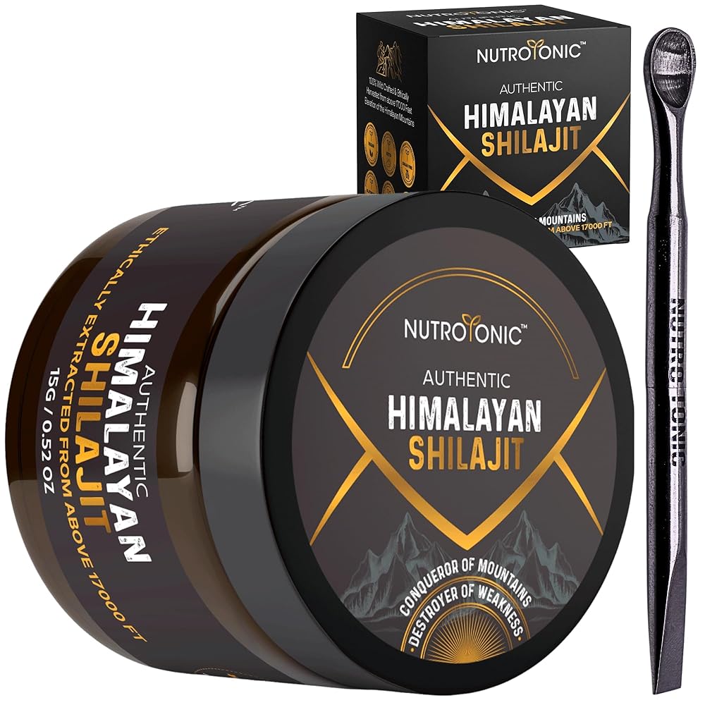 Shilajit 100% Resina Pura🗻 - El Secreto Milenario para una Energía y Bienestar Inigualable💪