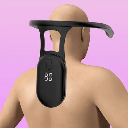 Ergonia™ Corrector Inteligente de Postura y Masajeador Cervical EMS
