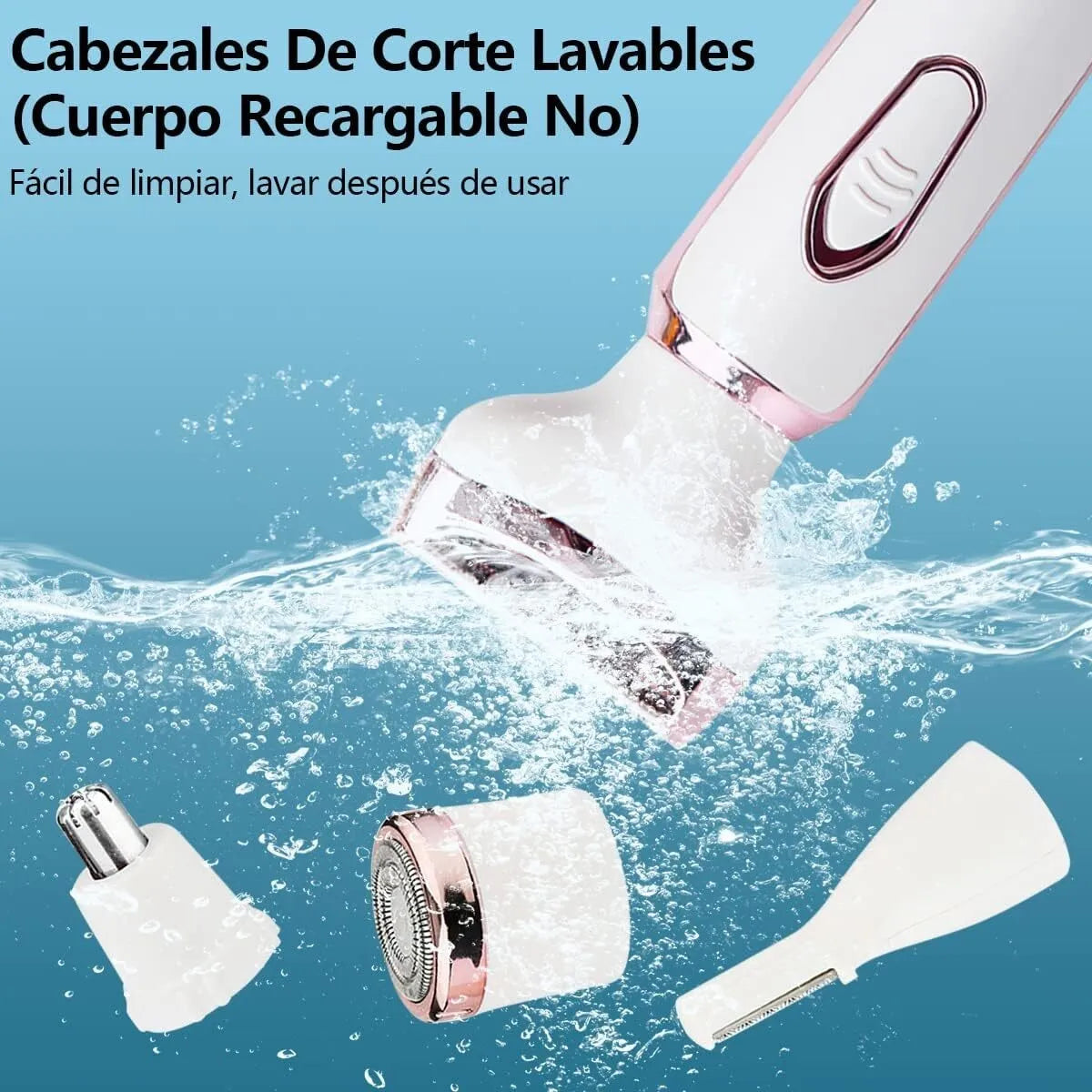 Máquina depiladora 4 en 1 - PielSuave Pro™ - SIN DOLOR, SIN CLÍNICA Y SIN GASTOS.