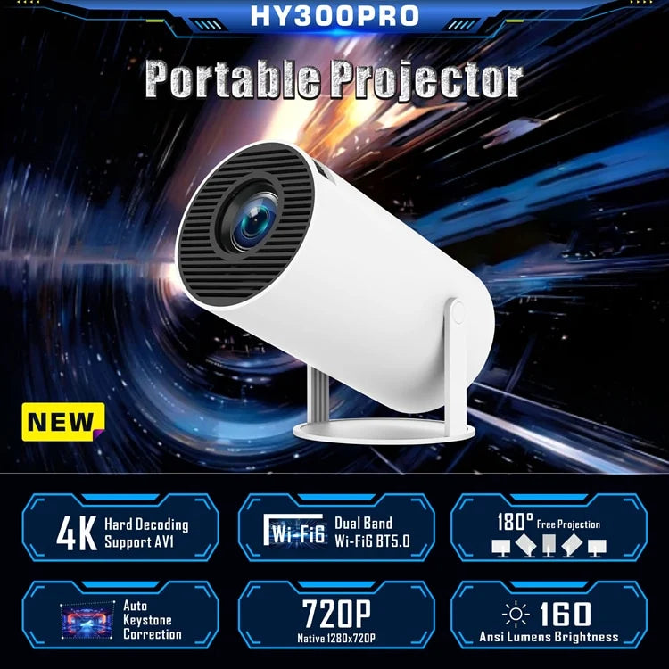🎬✨Proyector portátil UHD 4k+Magis TV - ¡Tu Cine Personal Está Aquí!🍿🏡