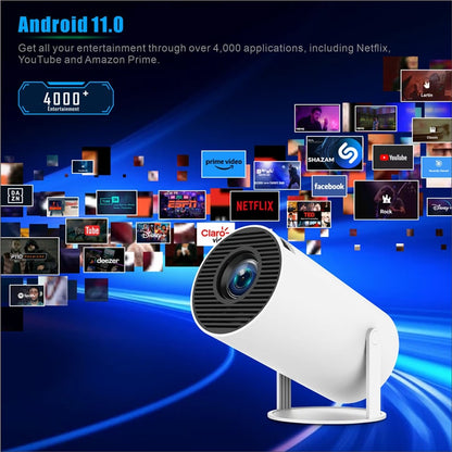 🎬✨Proyector portátil UHD 4k+Magis TV - ¡Tu Cine Personal Está Aquí!🍿🏡