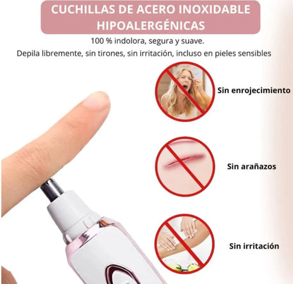 Máquina depiladora 4 en 1 - PielSuave Pro™ - SIN DOLOR, SIN CLÍNICA Y SIN GASTOS.