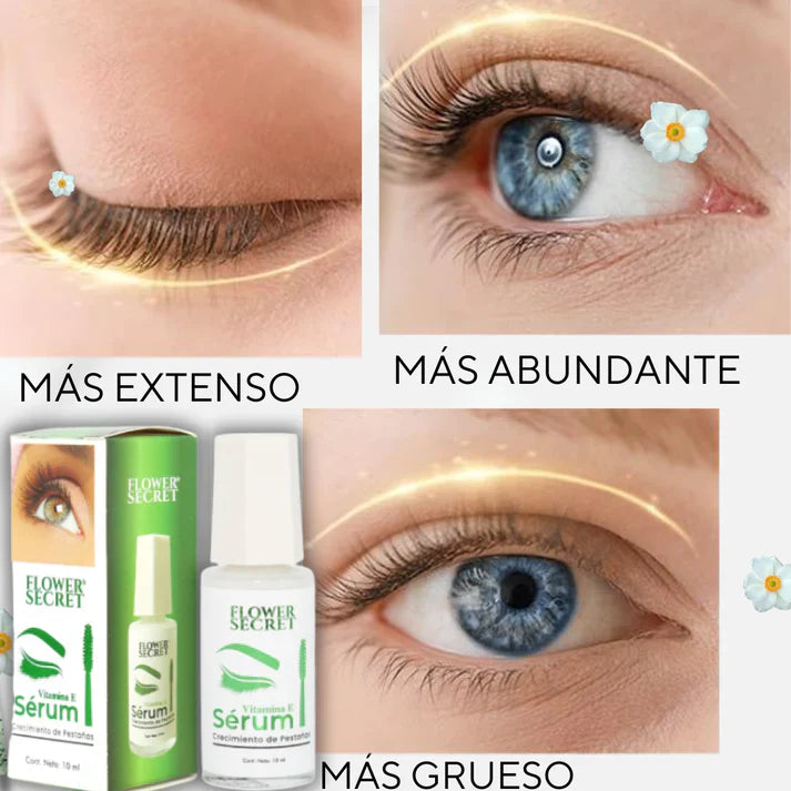 💚2X1 Serum FLOWER SECRET®️ Crecimiento Pestaña👁💚