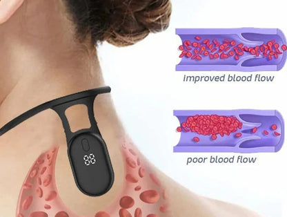 Ergonia™ Corrector Inteligente de Postura y Masajeador Cervical EMS
