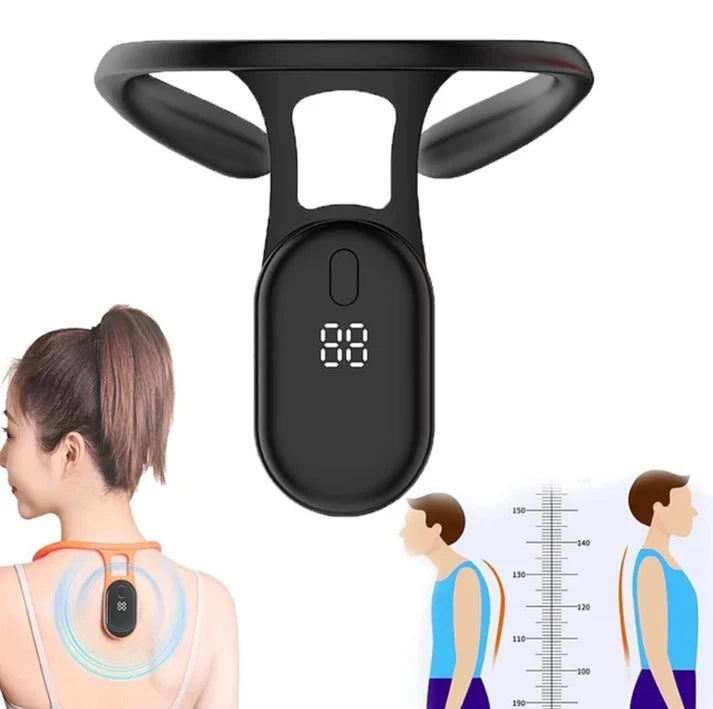 Ergonia™ Corrector Inteligente de Postura y Masajeador Cervical EMS