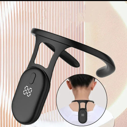 Ergonia™ Corrector Inteligente de Postura y Masajeador Cervical EMS