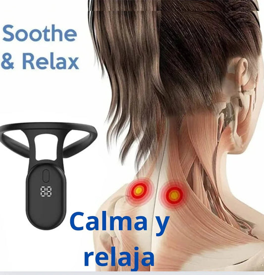 Ergonia™ Corrector Inteligente de Postura y Masajeador Cervical EMS