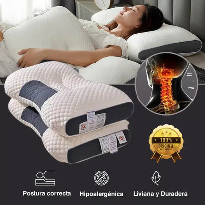 PACK 2 UNIDADES CerviCare®🐑 Almohada Ortopedica Para La Cervical😴💭🐑