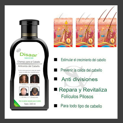 Kit Shampoo y Serum Anticaída DISAAR®