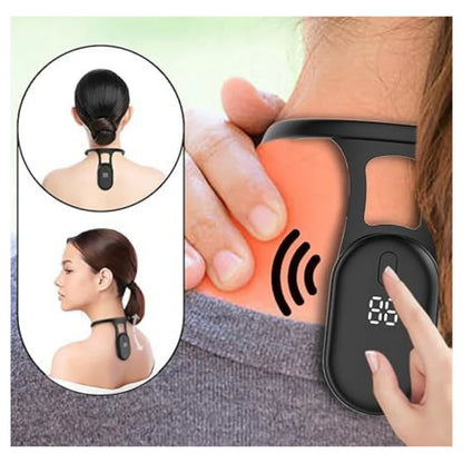 Ergonia™ Corrector Inteligente de Postura y Masajeador Cervical EMS