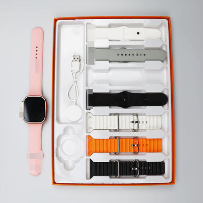 ⌚📲Smartwatch Ultra Pro + 7 CORREAS ⛓️
